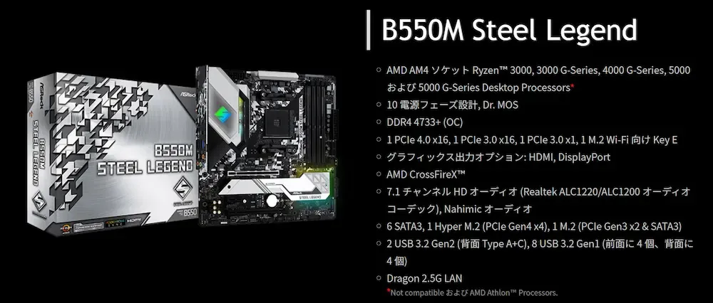 B550M Steel Legend