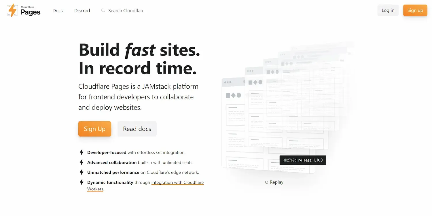 Cloudflare pages